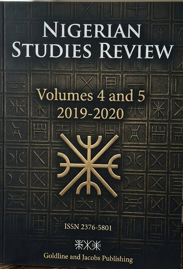 Nigerians Studies Review Volumes 4 & 5